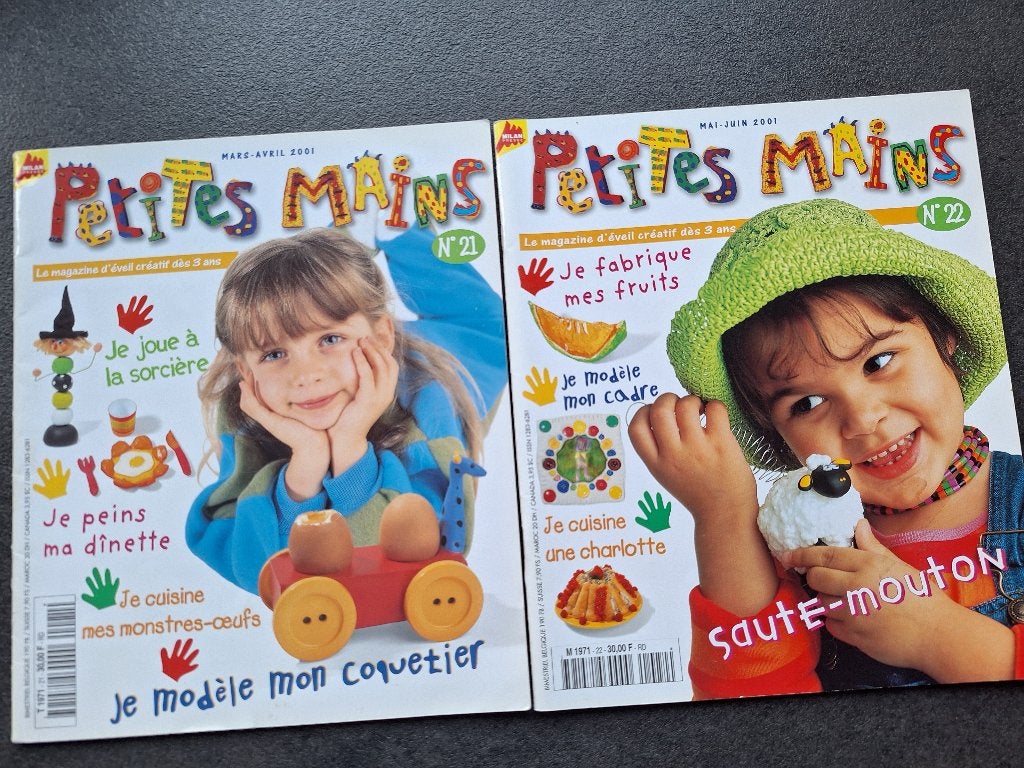 2 n de "petites-mains" - Eveil dès 3 ans, Livres, Garçon ou Fille, Comme neuf, Enlèvement, Milan presse