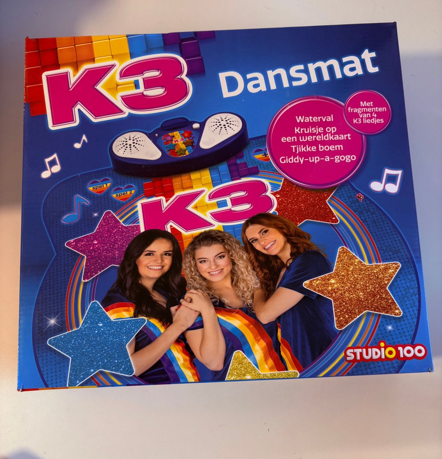 K3 dansmat, Ophalen, Zo goed als nieuw