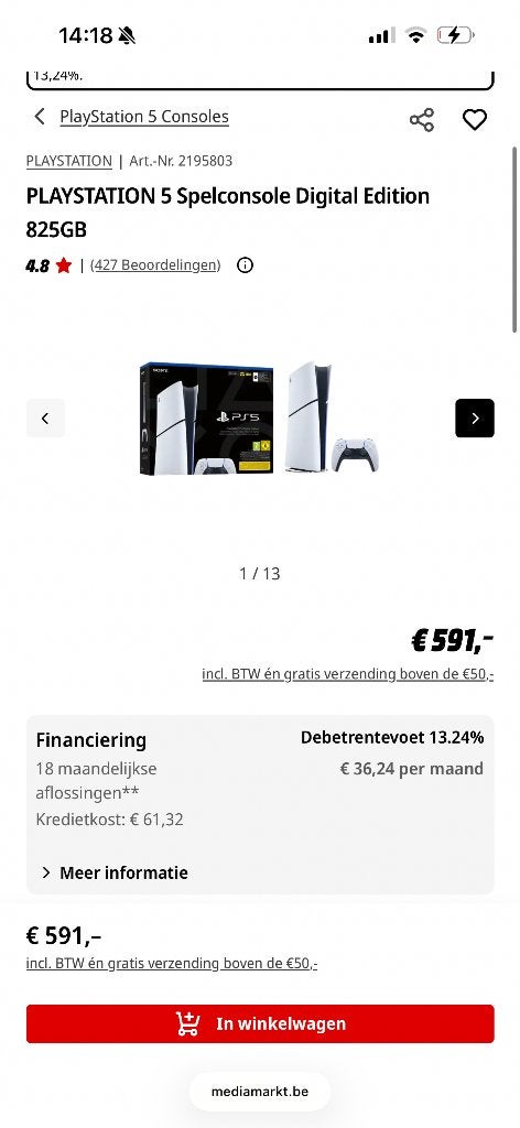 PS5 digal slim, Enlèvement, Comme neuf, Playstation 5