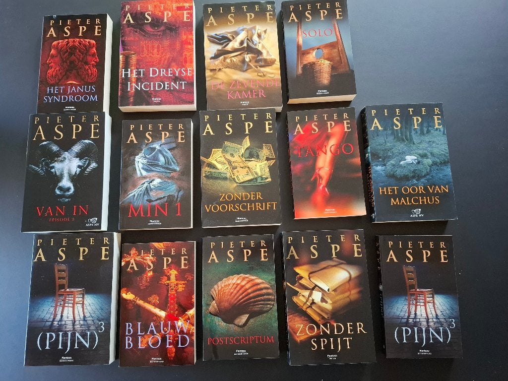 Pieter Aspe - Verschillende titels - Koopje, Boeken, Ophalen of Verzenden, Nieuw, Pieter Aspe, België