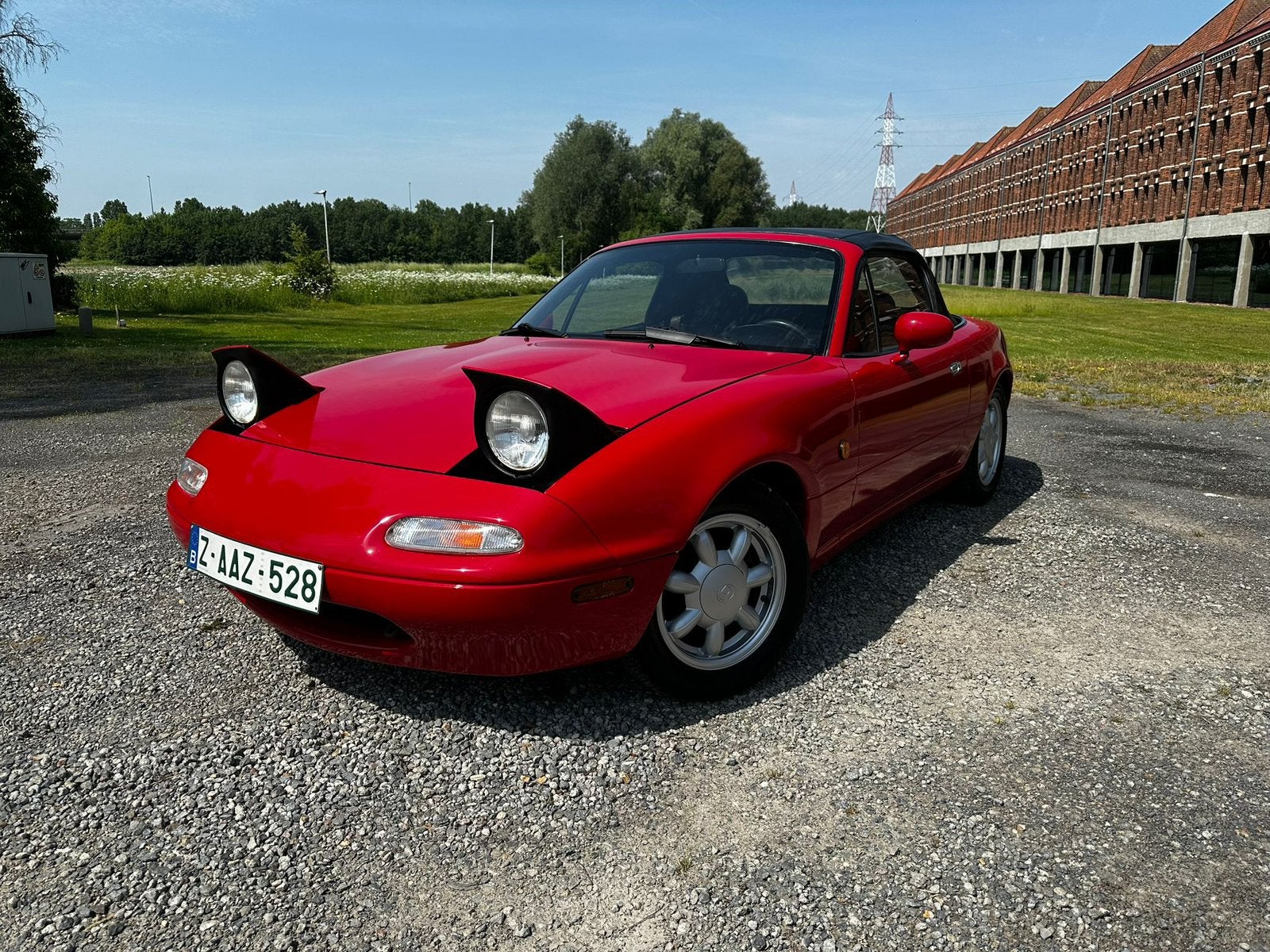 Mazda MX5 NA - GVVK, Rouge, Achat, Boîte manuelle, 2 portes