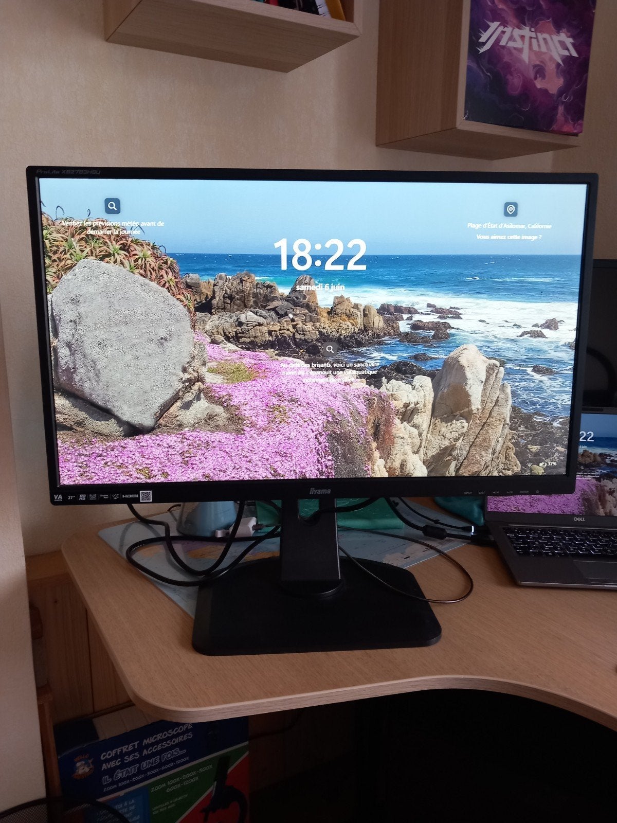 27 inch pc-scherm, Computers en Software, Monitoren, Ophalen, Zo goed als nieuw, In hoogte verstelbaar