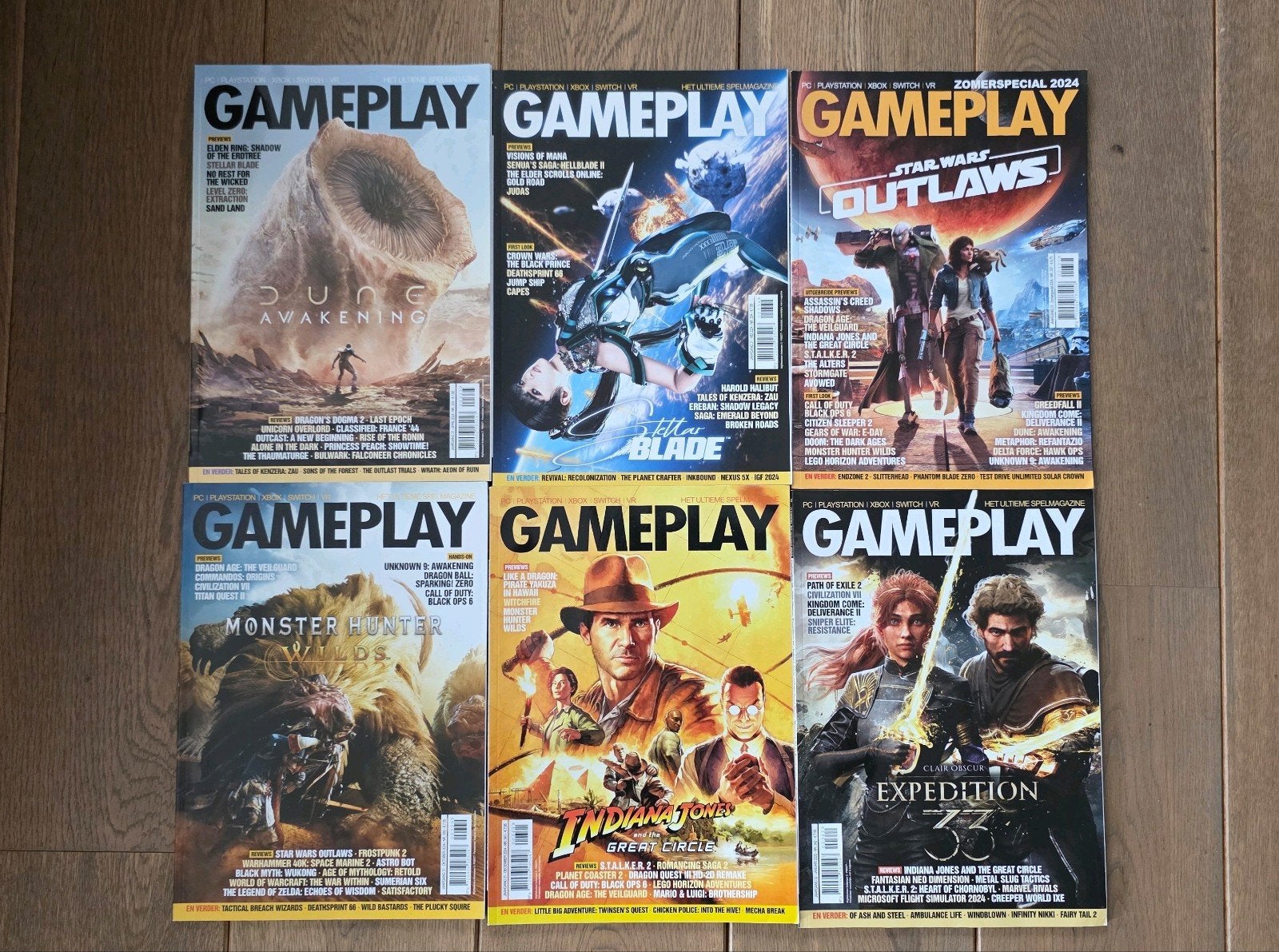 6 magazines GAMEPLAY uit 2024 NIEUW, Ophalen of Verzenden, Nieuw, Sport en Vrije tijd