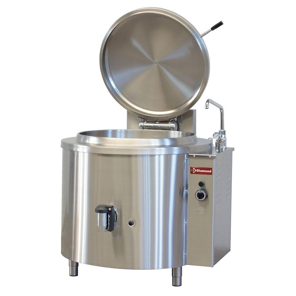 Marmite ronde gaz 100 litres, chauffage indirect, Envoi, Neuf