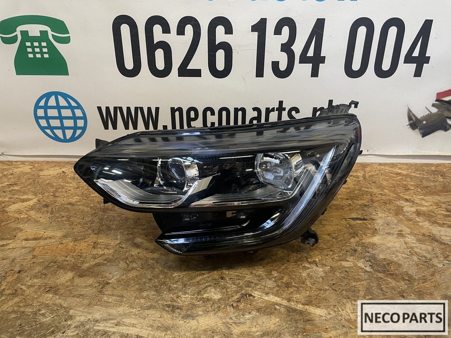 RENAULT MEGANE H7 LED KOPLAMP LINKS ORIGINEEL 260602792R, Gebruikt, -, Renault, -