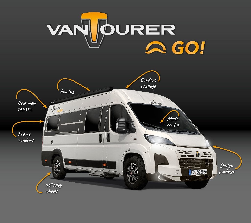VanTourer Editie Go! 630L | Automaat | nieuw, VanTourer, 6 à 7 mètres, Entreprise, Fiat