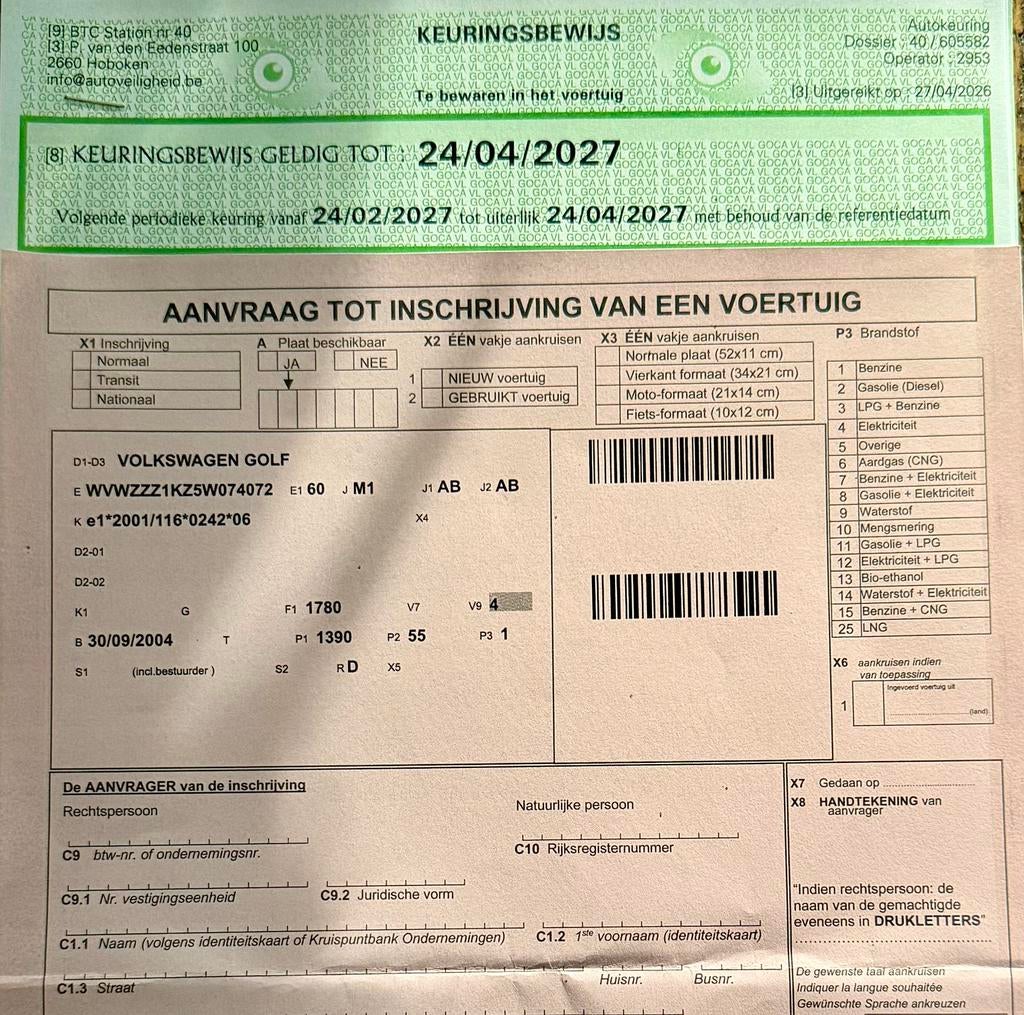 Volkswagen Golf 5 - 1.4 TSI – GEKEURD VOOR VERKOOP! - Airco, Stof, Handgeschakeld, Sound system, 5 deurs