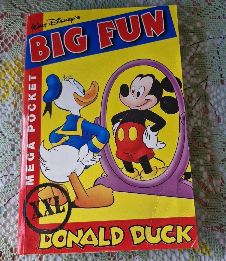 Donald Duck Mega Pocket XXL Big Fun nr 4, Boeken, Verzenden, Zo goed als nieuw, Walt Disney, Eén stripboek