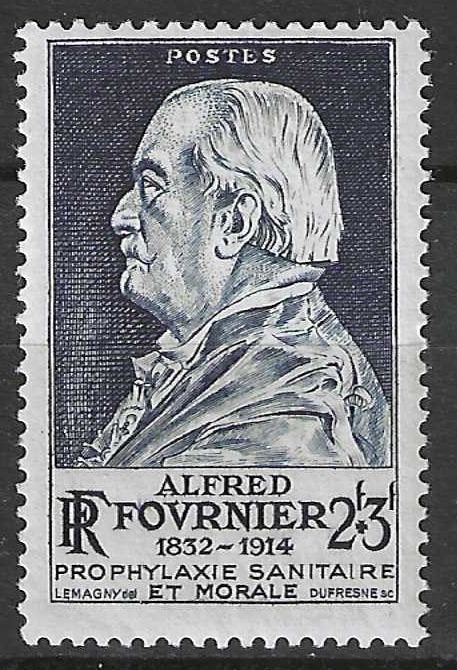 Francia 1947 - Yvert 789 - Alfred Jean Fournier (PF), Envoi, Non oblitéré