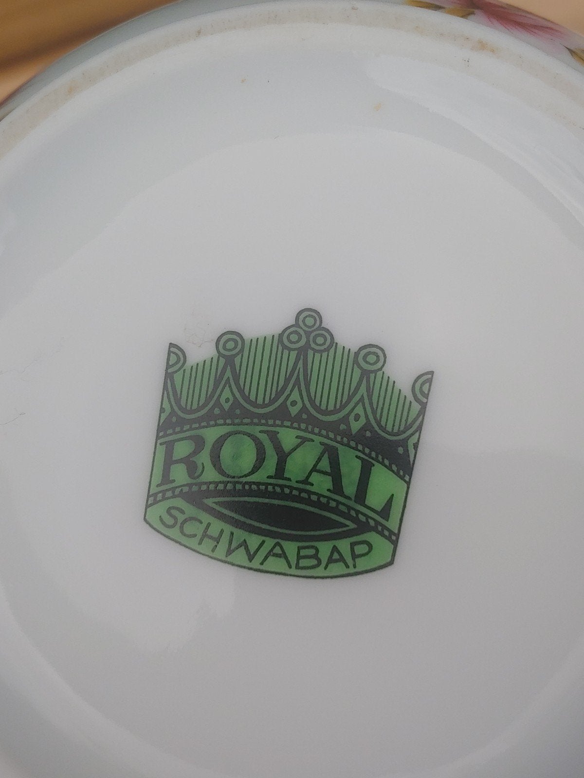 Vintage Vaas Royal Schwabap Bavaria - Fragonard koppel, Enlèvement