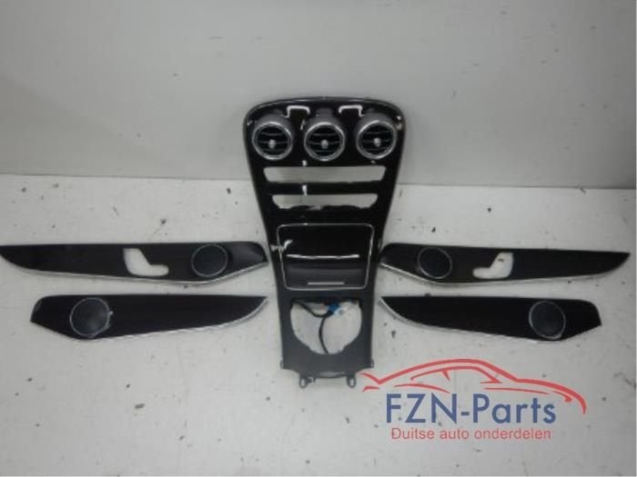Mercedes-Benz GLC W253 middenconsole + deurlijstenset hout, Enlèvement ou Envoi, Utilisé