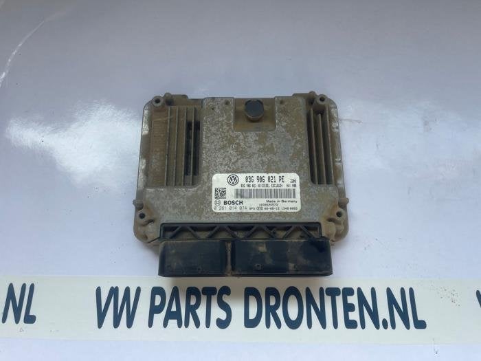 Computer Motormanagement van een Volkswagen Caddy, Auto-onderdelen, Gebruikt, -, Volkswagen, -