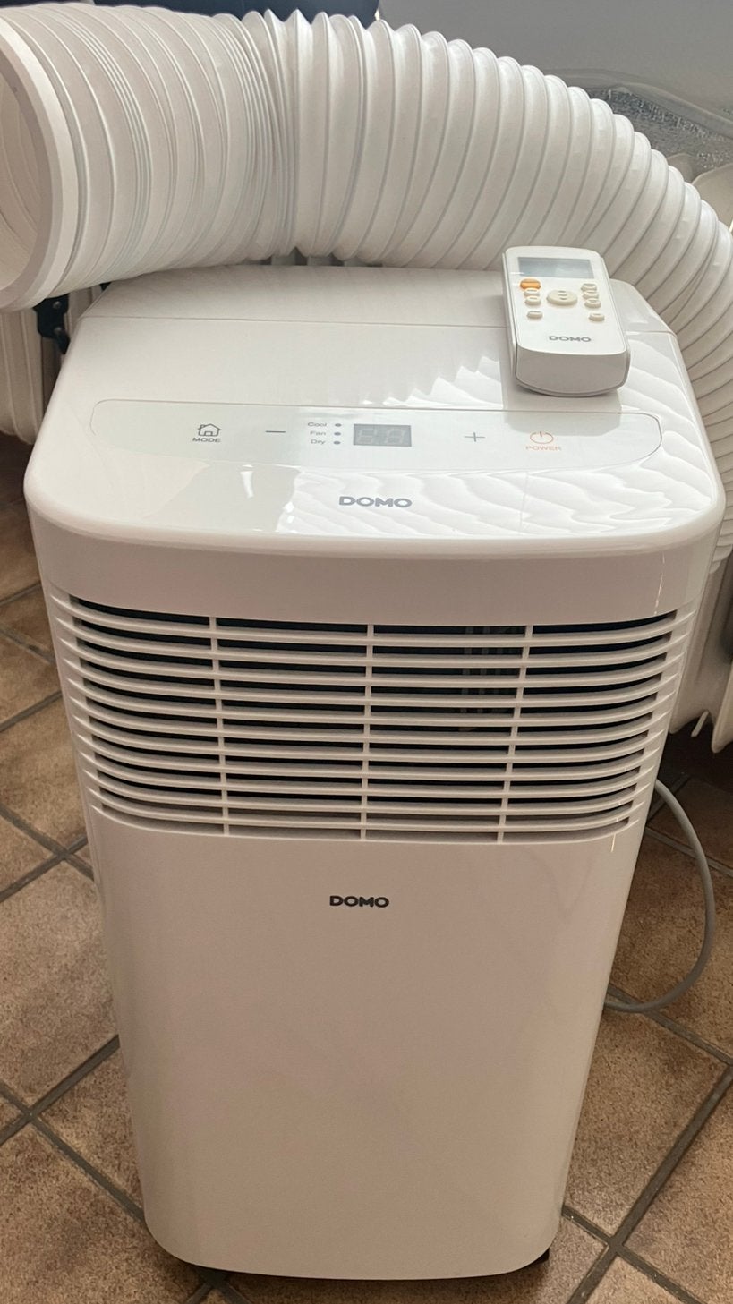 Domo mobiele airconditioning, Elektronische apparatuur, Airco's, Ophalen, Koelen en Ontvochtigen, Minder dan 60 m³, 3 snelheden of meer