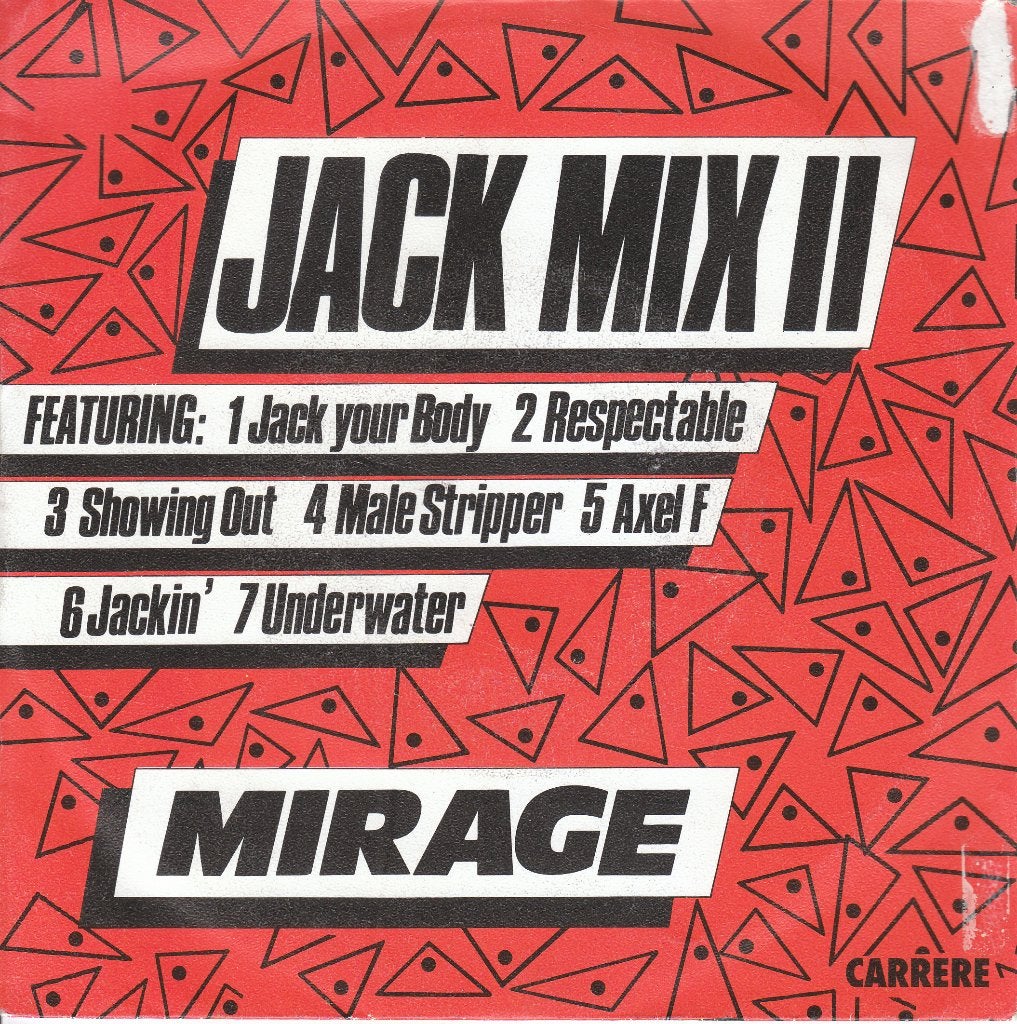 Jack Mix II van Mirage, Cd's en Dvd's, Vinyl Singles, Pop, 7 inch, Verzenden