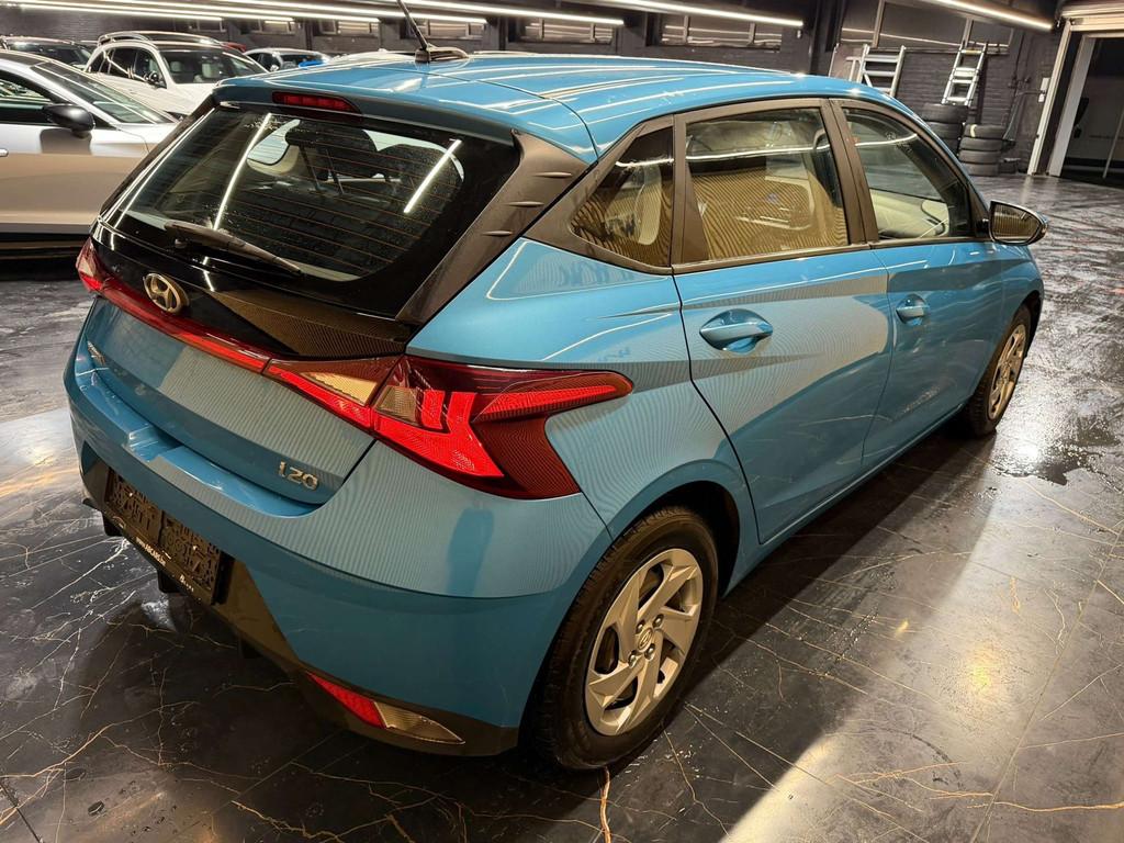 Hyundai i20 1.2i * GARANTIE 12 MOIS * 1ER PROPRIETAIRE *, Auto's, Hyundai, Stof, Gebruikt, Zwart, 4 cilinders