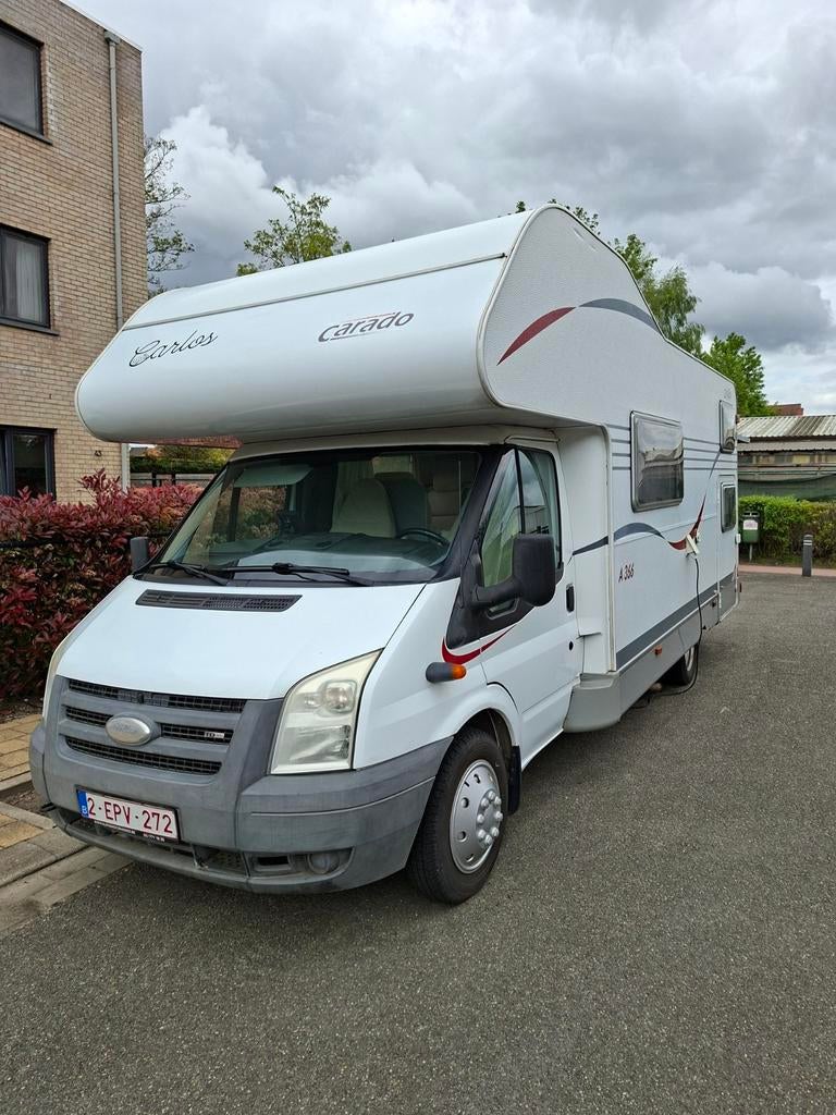 Mobilhome zeer goede staat., Caravans en Kamperen, Mobilhomes, Détecteur de fuite de gaz, Alkoof, Ringverwarming, Ford