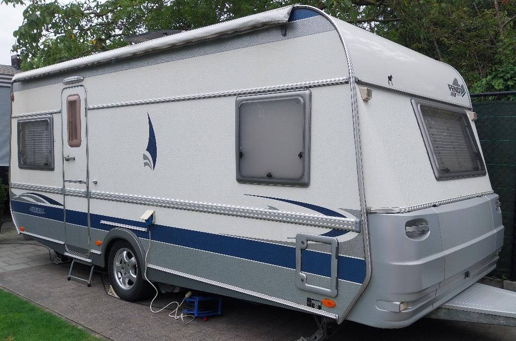 caravan Fendt 510 Diamant, Caravans en Kamperen, Caravans, 2 aparte bedden, Luifel, Treinzit, Particulier