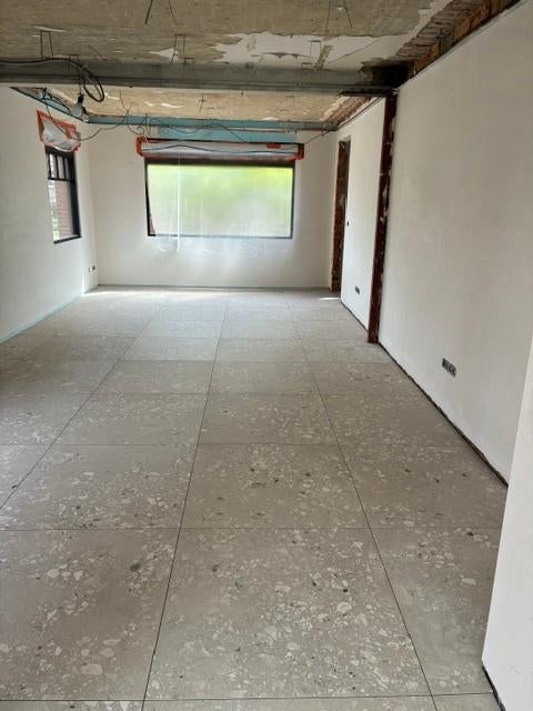 Keramische vloertegel  90 x 90 x 0,9 12m2, Ophalen, 10 tot 25 m², Grijs