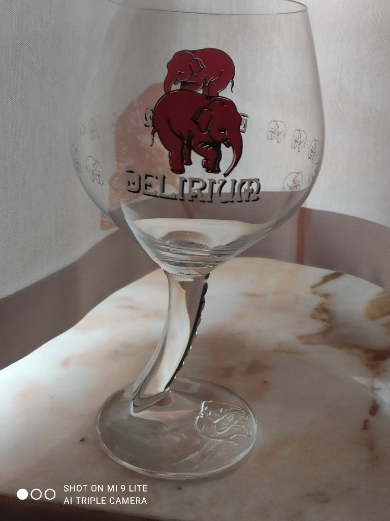 glas DELIRIUM, Ophalen, Gebruikt, Bierglas