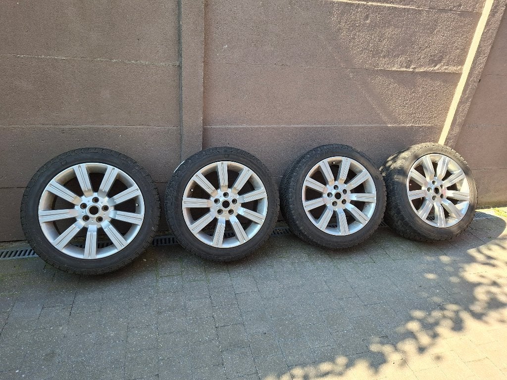 Velgen met zomerbanden Landrover Discovery 3&4 - Range Rover, Ophalen, Gebruikt, Velg(en), 275 mm