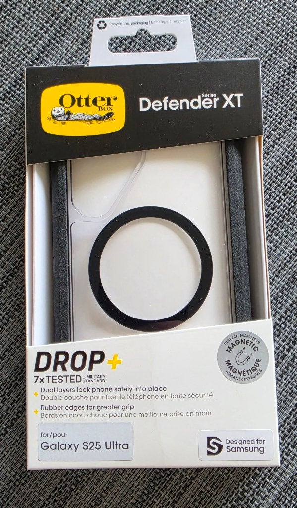 OtterBox Defender XT Hoesje voor Samsung Galaxy S25 Ultra, Télécoms, Téléphonie mobile | Housses, Coques & Façades | Samsung, Envoi