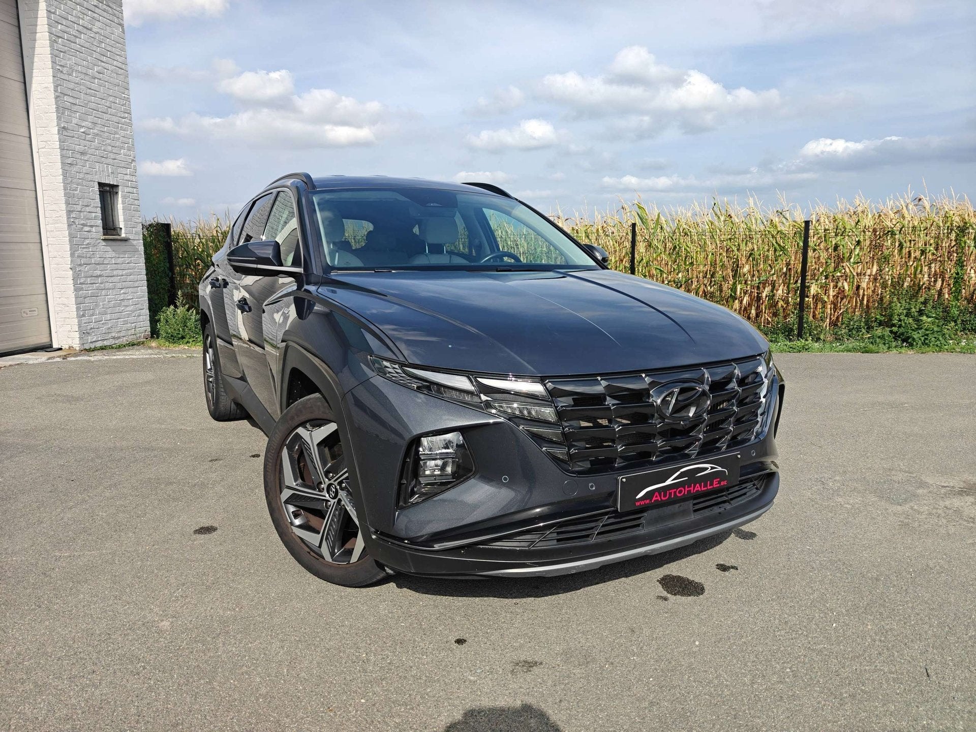 Hyundai TUCSON Tucson 1.6 T-GDi MHEV Shine AUTOMAAT - GPS/AI, Argent ou Gris, Entreprise, Commande vocale, Entretenue par le concessionnaire