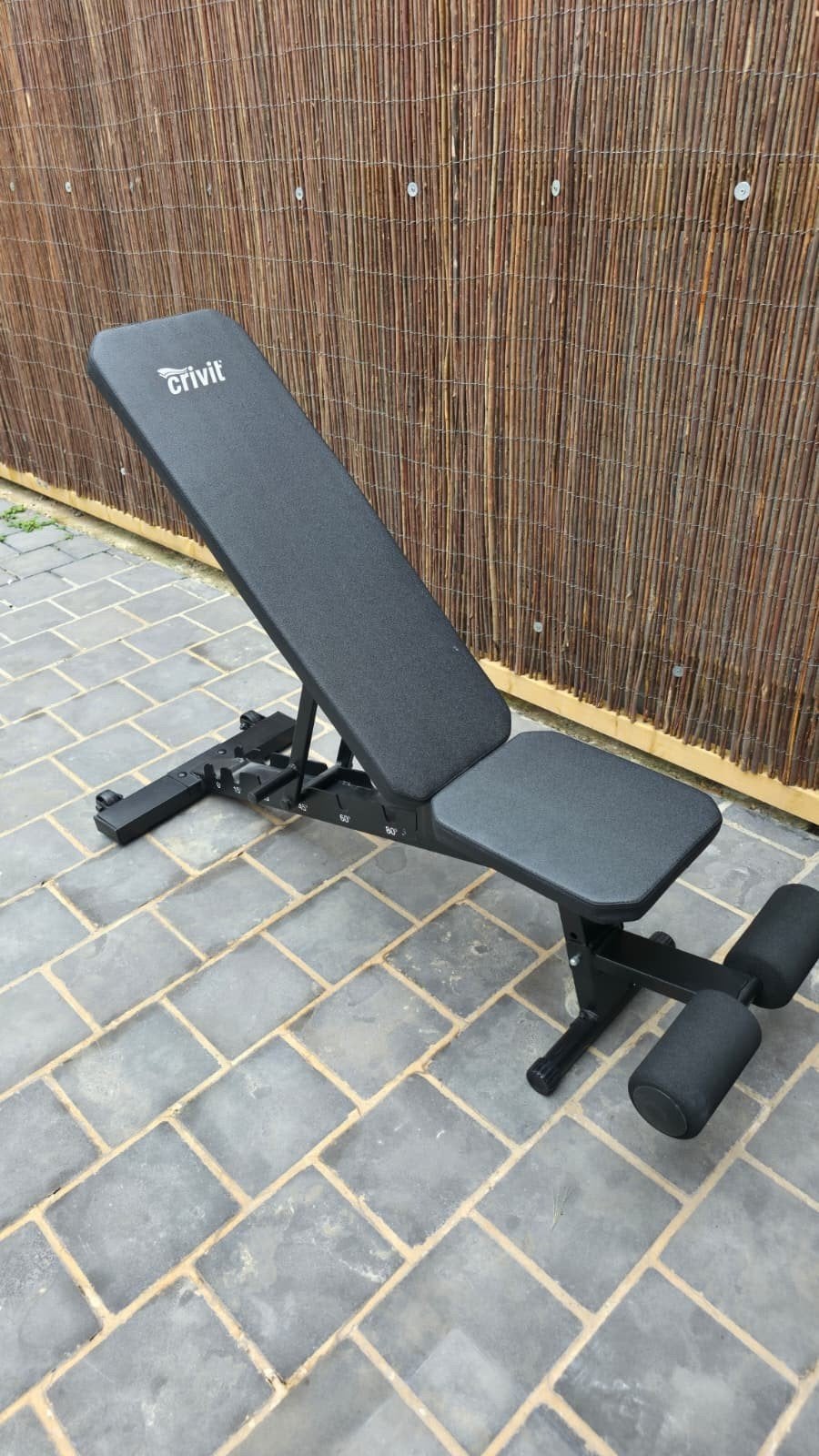 Halterbank Crivit, Sport en Fitness, Ophalen, Gebruikt, Benen, Fitnessbank