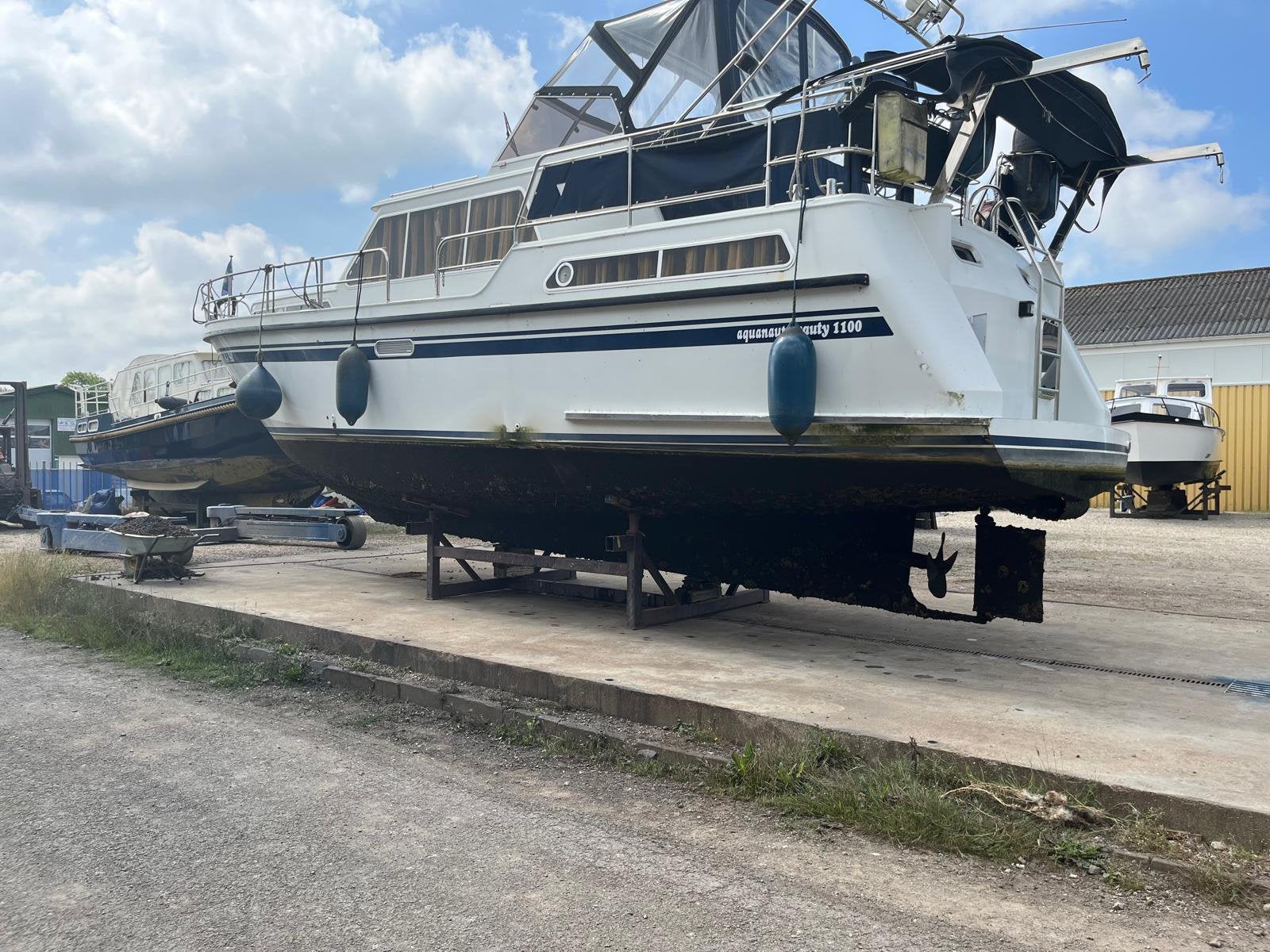 Motorjacht AQUANAUT BEAUTY 11.40.3.90.Fischer panda 5KVA, Watersport en Boten, Accessoires en Onderhoud, Zo goed als nieuw, Ophalen