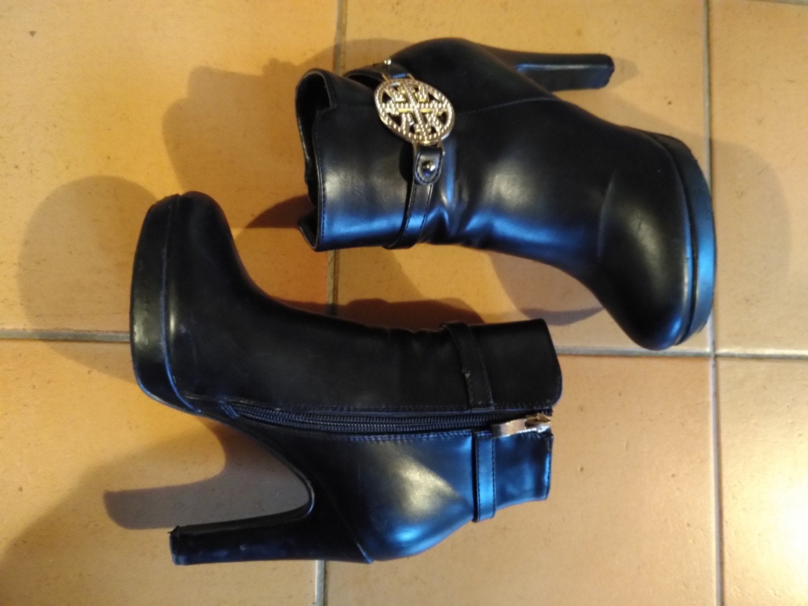 Zwarte botjes, maat 37, Kleding | Dames, Ophalen