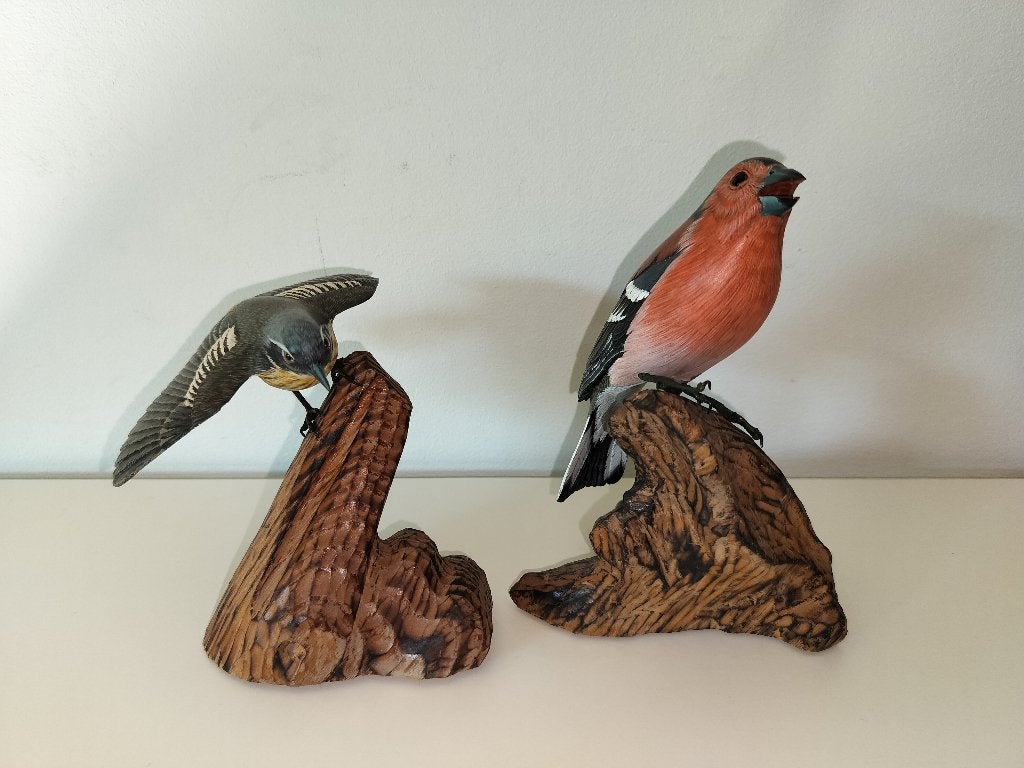 Vogelbeeldjes by Anthony J. Rudisill - Franklin Mint, Verzamelen, Beelden en Beeldjes, Zo goed als nieuw, Dier, Ophalen