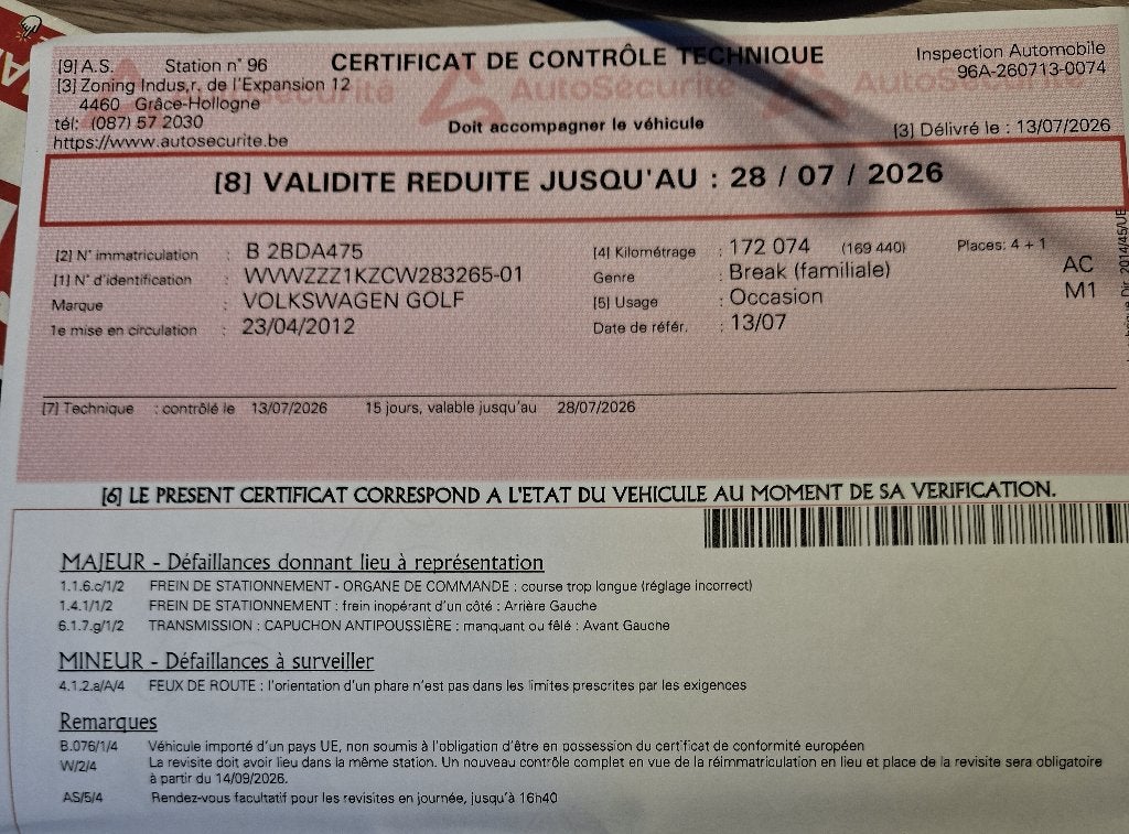 Vw golf 6 MOVE, Autos, Cuir, Achat, 5 places, 3 portes