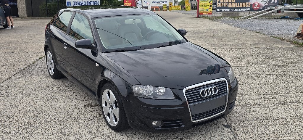 AUDI A3 1.6 ess 2008 CUIR/CLIM/JA17"/166.000 KM/PRIJS:1.999€, Auto's, Audi, 75 kW, 1600 cc, Leder, Bedrijf