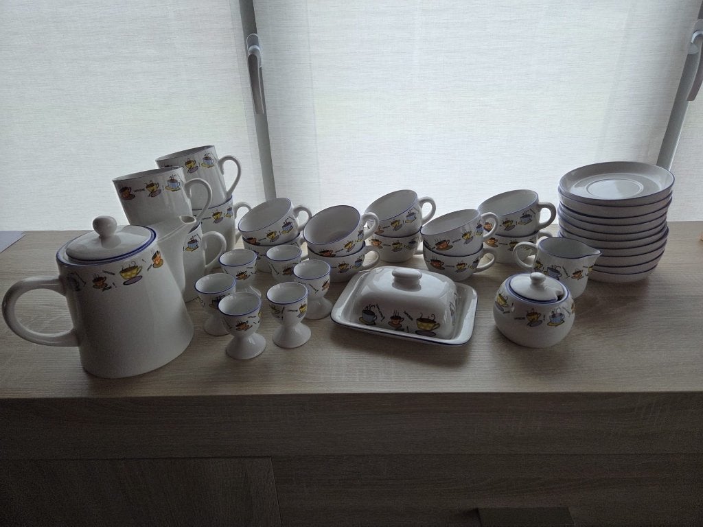 Leuk servies, Ophalen, Zo goed als nieuw