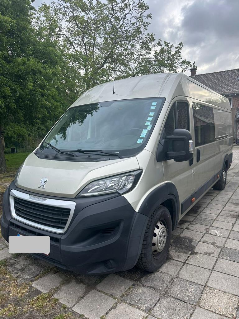 Boxer L4H3 2018-Porte coulissante double-14900€ hors TVA, Autos, Camionnettes & Utilitaires, Entreprise, Caméra de recul, Airbags