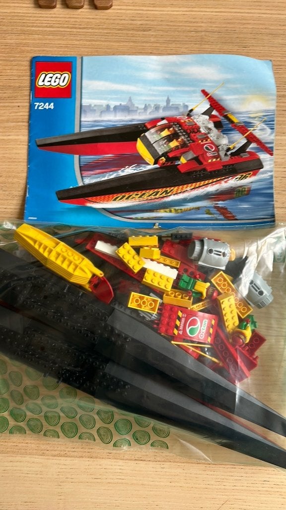 Lego City 7244, complet, City, Enlèvement ou Envoi, Lego, Ensemble complet