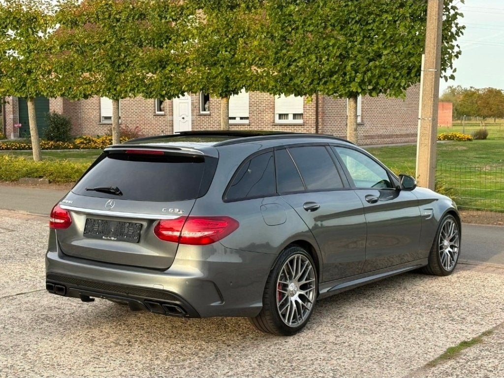 Mercedes C63 S AMG V8 BiTurbo Pano Headup Performance 510PK, Auto's, Automaat, Bedrijf, Break, https://public.car-pass.be/vhr/8a299cd6-d68e-469e-b490-57cb4f08da7a