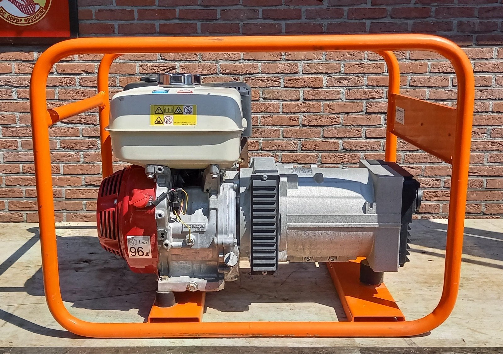 Groupe motopropulseur Honda Europourer, Bricolage & Construction, Enlèvement, Comme neuf, Moins de 5 kVA, Essence