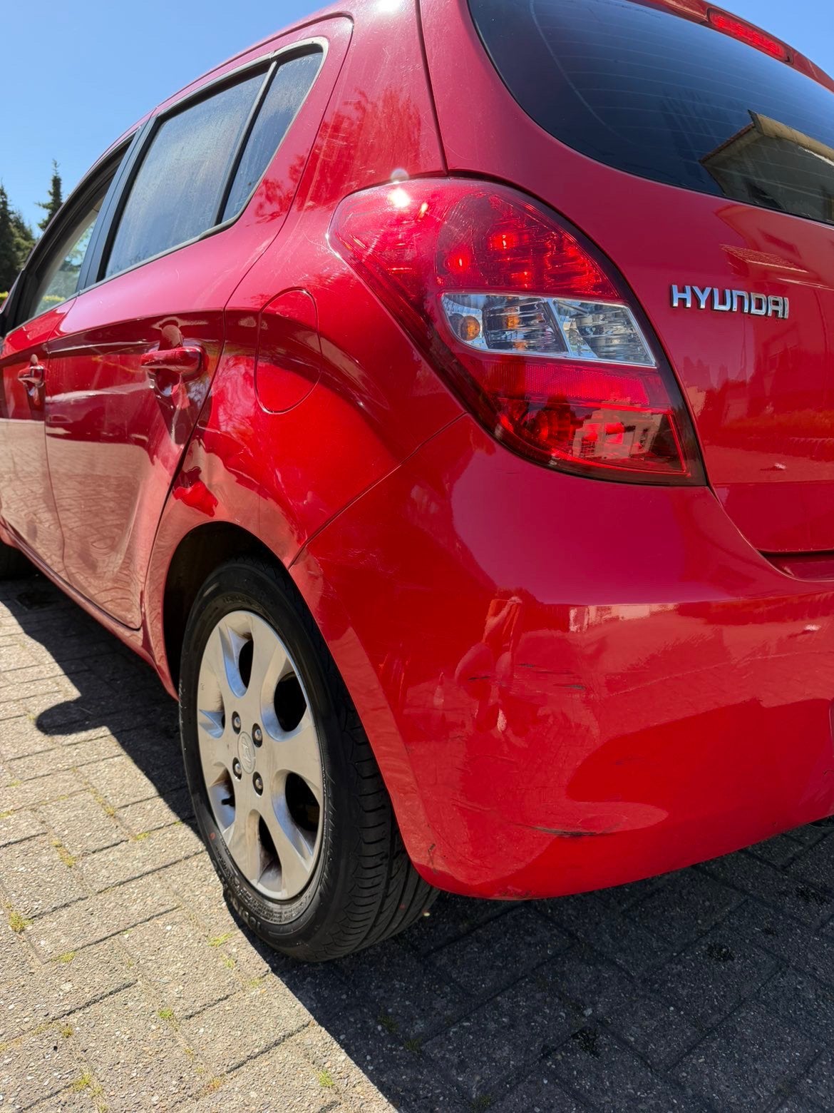 Hyundai i20 1.2 Benzine | 2010, Auto's, Zwart, Handgeschakeld, 5 deurs, Particulier