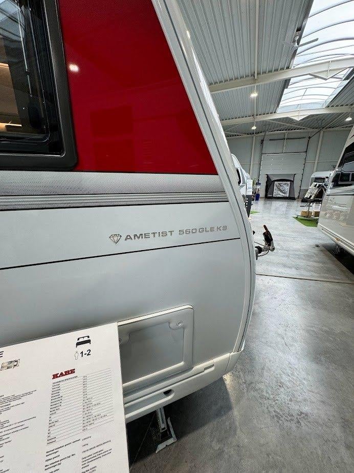KABE Ametist 560 GLE B5 KS -2024 met airco en mover, Rondzit, Frans bed, 7 tot 8 meter, Bedrijf
