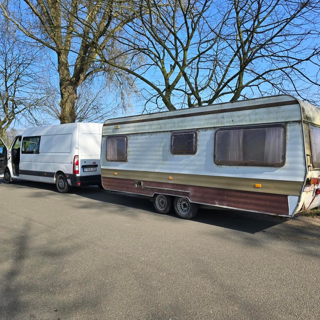 Pièces de rechange pour caravanes, châssis, 7 m, fenêtres, p, Enlèvement