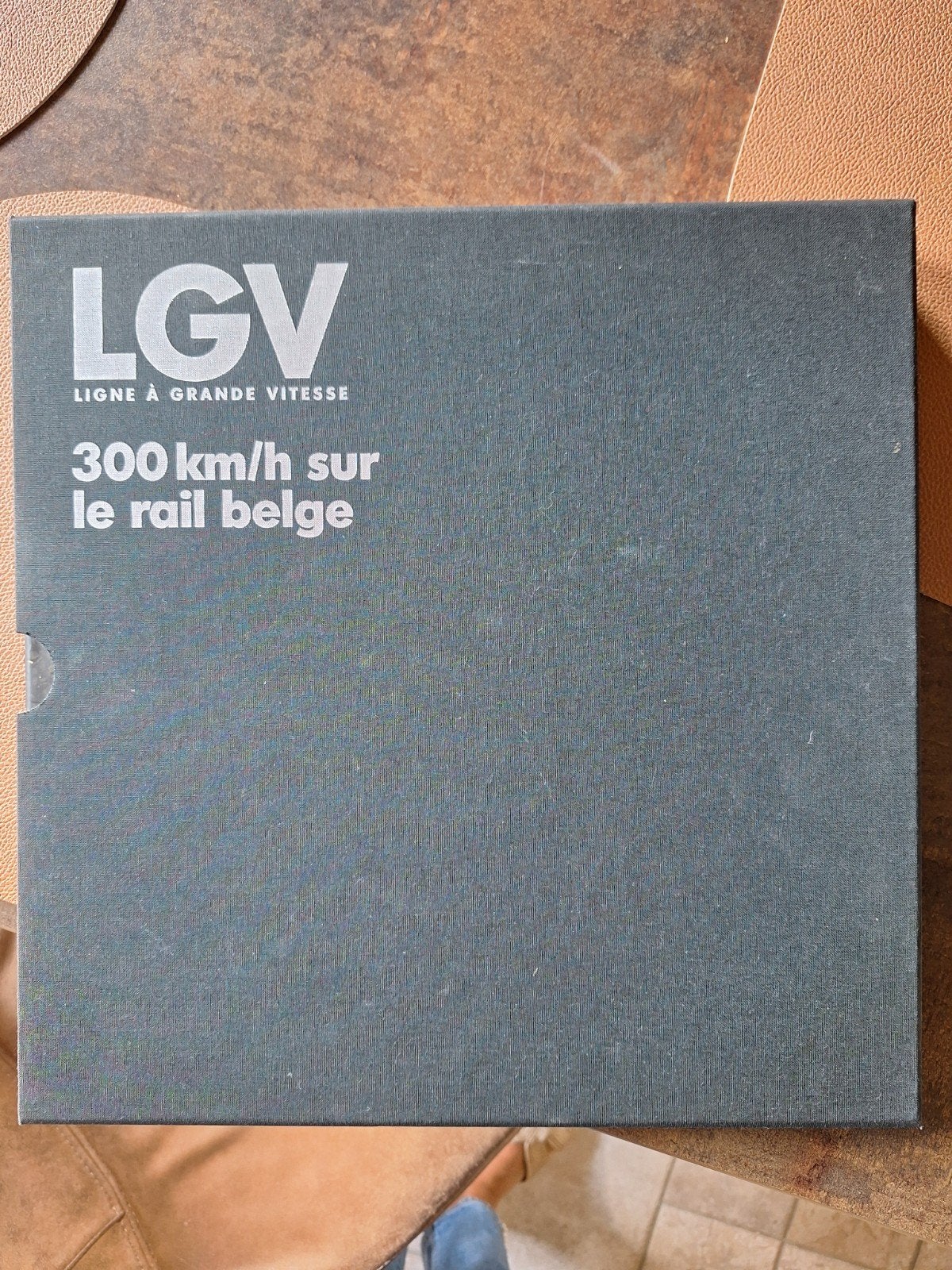 Coffret Infrabel sur lignes à grande vitesse Belgique, Enlèvement, Comme neuf, Infrabel