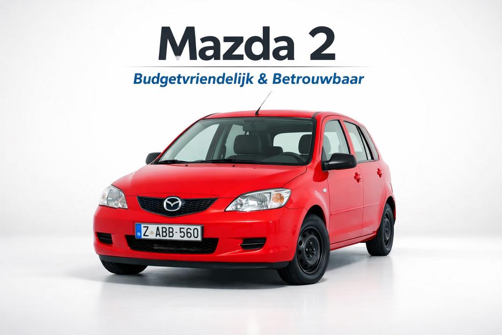 Mazda 2 essence - 2003 - avec garantie !, Autos, Achat, Entreprise, 5 portes, Essence