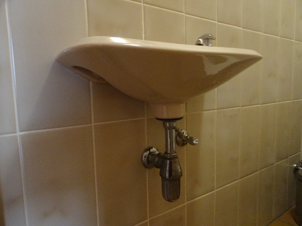 Lavabo voor toilet, Ophalen, Zo goed als nieuw, Steen, Wastafel