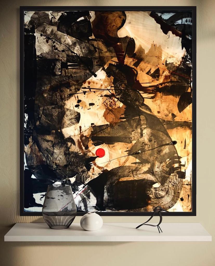 Toile d artiste de 1.20 sur 1m, Enlèvement