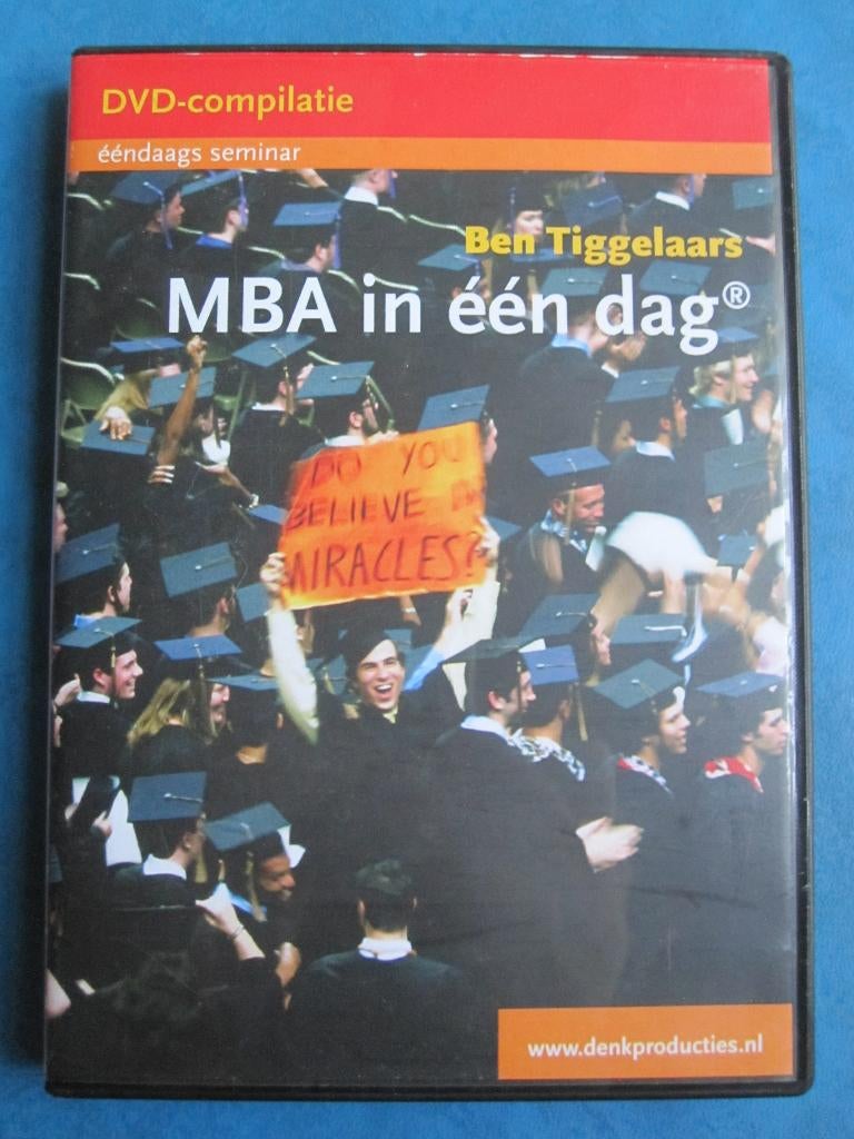 Ben Tiggelaars - MBA en une journée, CD & DVD, DVD | Documentaires & Films pédagogiques, Tous les âges, Enlèvement ou Envoi, Comme neuf