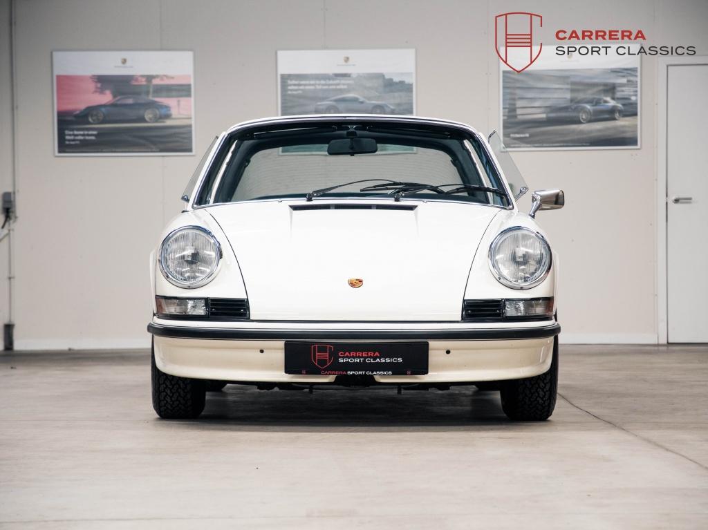Porsche 911 2.4T Targa 2.4 T - 1 owner - EU car - 81000km -, Auto's, Lederen bekleding, Zwart, Cabriolet, Wit