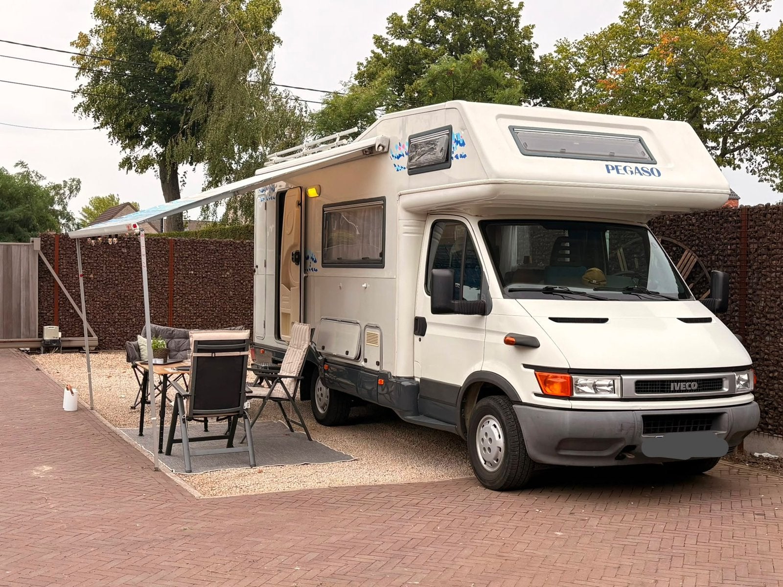 Mobilhome iveco daily, Alkoof, Fietsendrager, Douche, Diesel