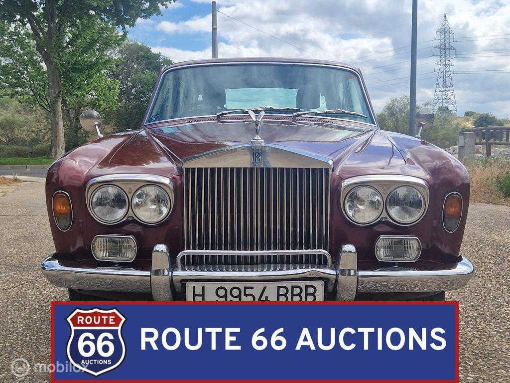Rolls-Royce Silver Shadow | 1973 | Route 66 Auctions, Zwart, Bedrijf, Handgeschakeld, Overige carrosserie