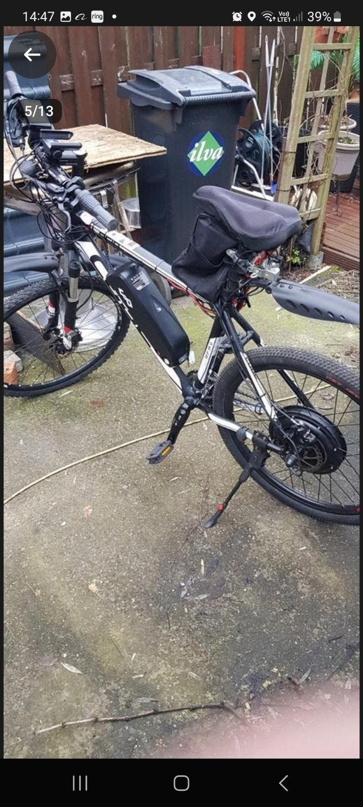 te koop elec fiets  CUBE MODEL ACID1000w + model cube LTD 80, Enlèvement, Cube