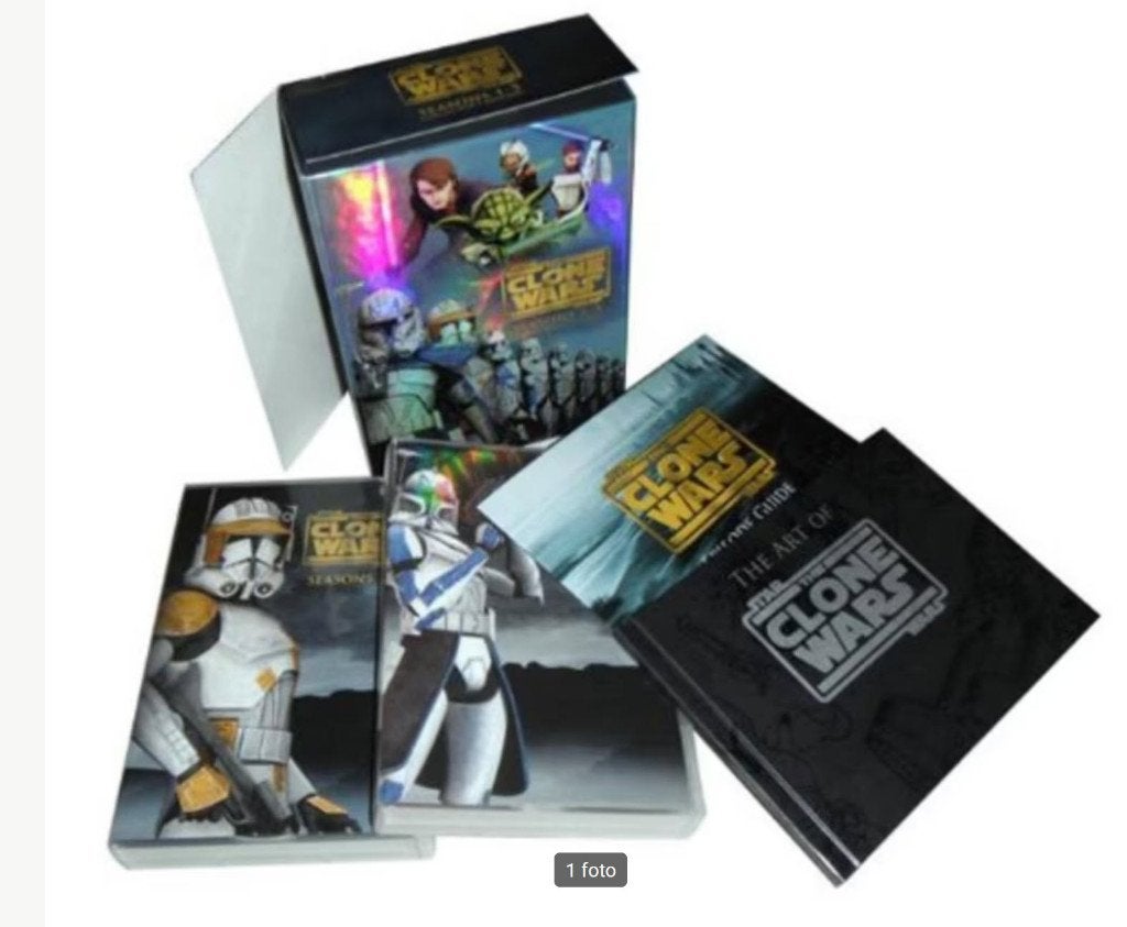 Star Wars the Clone Wars DVD box, Ophalen of Verzenden, Nieuw in verpakking